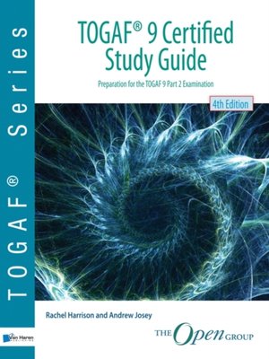 cover image of TOGAF (R) 9 Certified Study Guide--